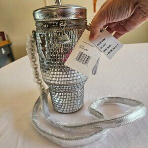 NWT Betsey Johnson Kitsch Hydration Honey Silver